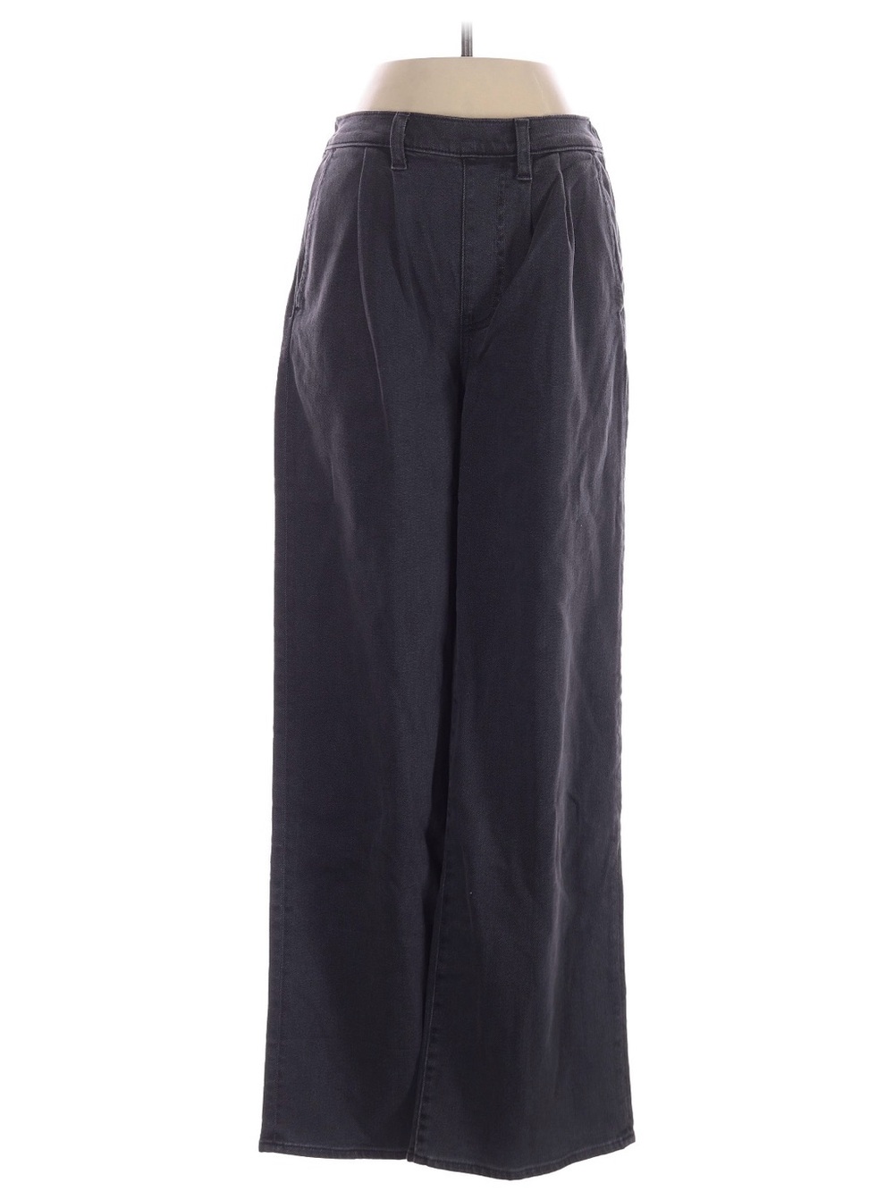 Madewell Dark Gray Wide Leg Jeans